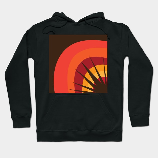 Agave silhouette Hoodie by FrancesPoff